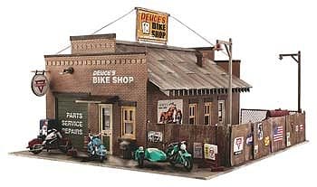 Woodland Scenics HO Kit Deuces Bike Shop Woodland Scenics TRAINS - HO/OO SCALE