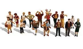Woodland Scenics HO People 16 Woodland Scenics TRAINS - HO/OO SCALE