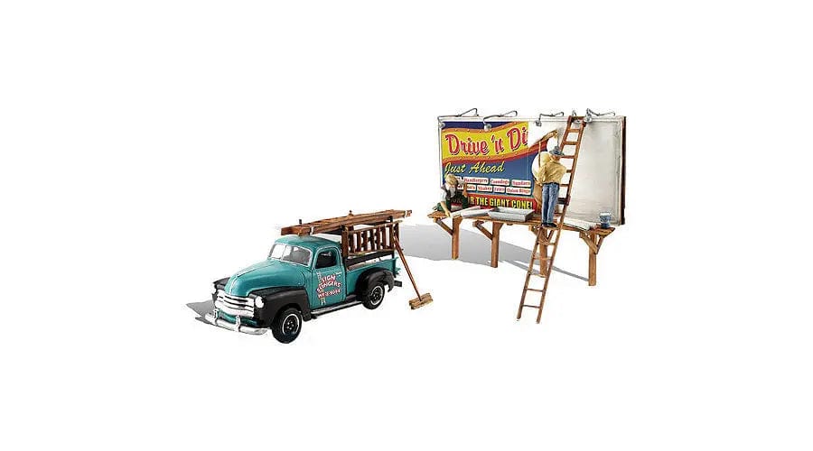 Woodland Scenics HO Sign Slingers Woodland Scenics TRAINS - HO/OO SCALE