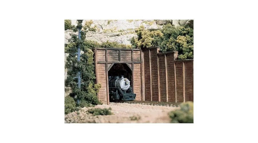 Woodland Scenics HO Single Tunnel Portal, Timber (1pc) Woodland Scenics TRAINS - HO/OO SCALE