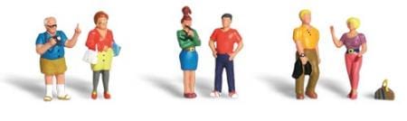 Woodland Scenics HO Tourists Woodland Scenics TRAINS - HO/OO SCALE