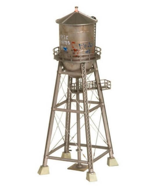 Woodland Scenics N Built-Up Rustic Water Tower Woodland Scenics TRAINS - N SCALE