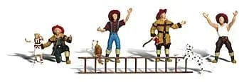 Woodland Scenics N Firemen To The Rescue Woodland Scenics TRAINS - N SCALE