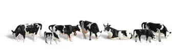 Woodland Scenics N Holstein Cows Woodland Scenics TRAINS - N SCALE