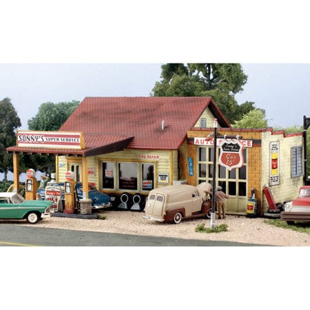 Woodland Scenics N Kit Sonnys Super Service Woodland Scenics TRAINS - N SCALE