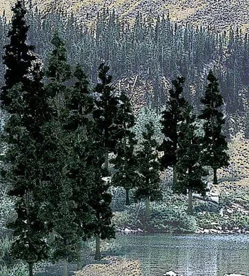 Woodland Scenics TR1581 Value Trees, Conifer 4-6in (24pcs) Woodland Scenics TRAINS - SCENERY