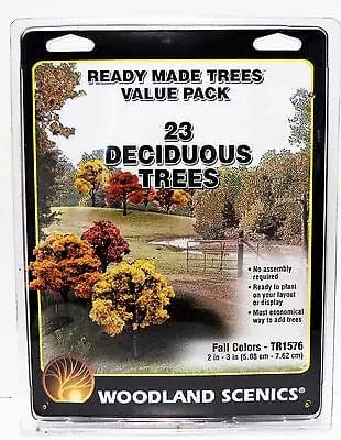 Woodland Scenics Value Trees Fall Mix 2-3in (23pcs) Woodland Scenics TRAINS - SCENERY