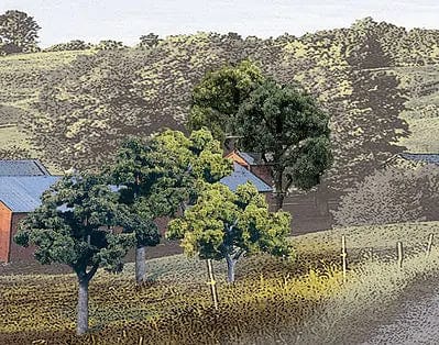 Woodland Scenics Value Trees Green Mix 2-3in (23pcs) Woodland Scenics TRAINS - SCENERY