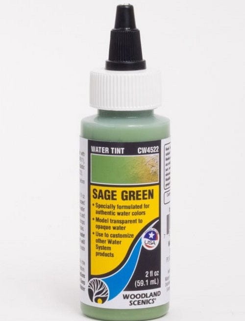 Woodland Scenics Water Tint Sage Green Woodland Scenics TRAINS - SCENERY