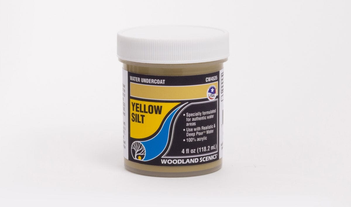 Woodland Scenics Water Undercoat, Yellow Silt Woodland Scenics TRAINS - SCENERY