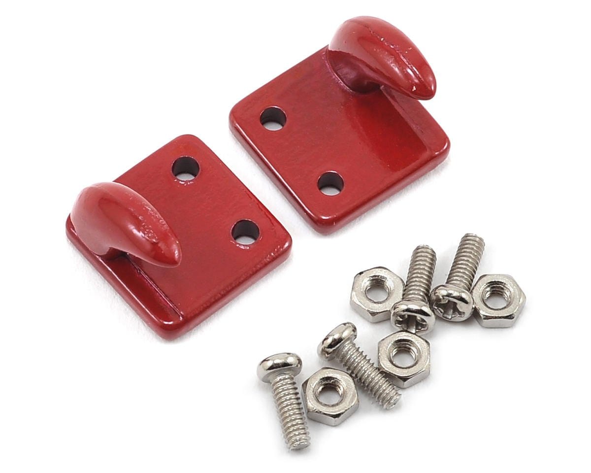 Yeah Racing 1/10 Crawler Scale Accessory Set (Red) (Off Center Hooks) Yeah Racing RC CARS - PARTS