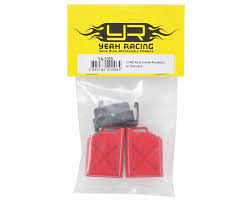 Yeah Racing 1/10 Crawler Scale Jerry Can Accessory Set (Red) - Hobbytech Toys