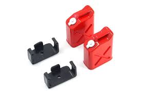 Yeah Racing 1/10 Crawler Scale Jerry Can Accessory Set (Red) - Hobbytech Toys