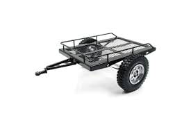 Yeah Racing 1/10 Heavy Duty Metal Hitch Mount Trailer (11.22 Inches) - Hobbytech Toys