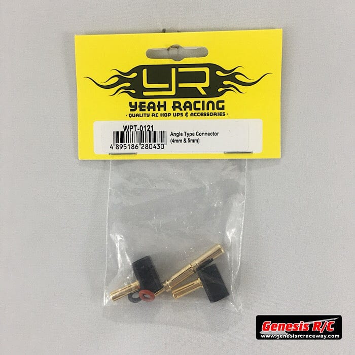 Yeah Racing 4mm & 5mm Bullet Angled Connector Set - Hobbytech Toys