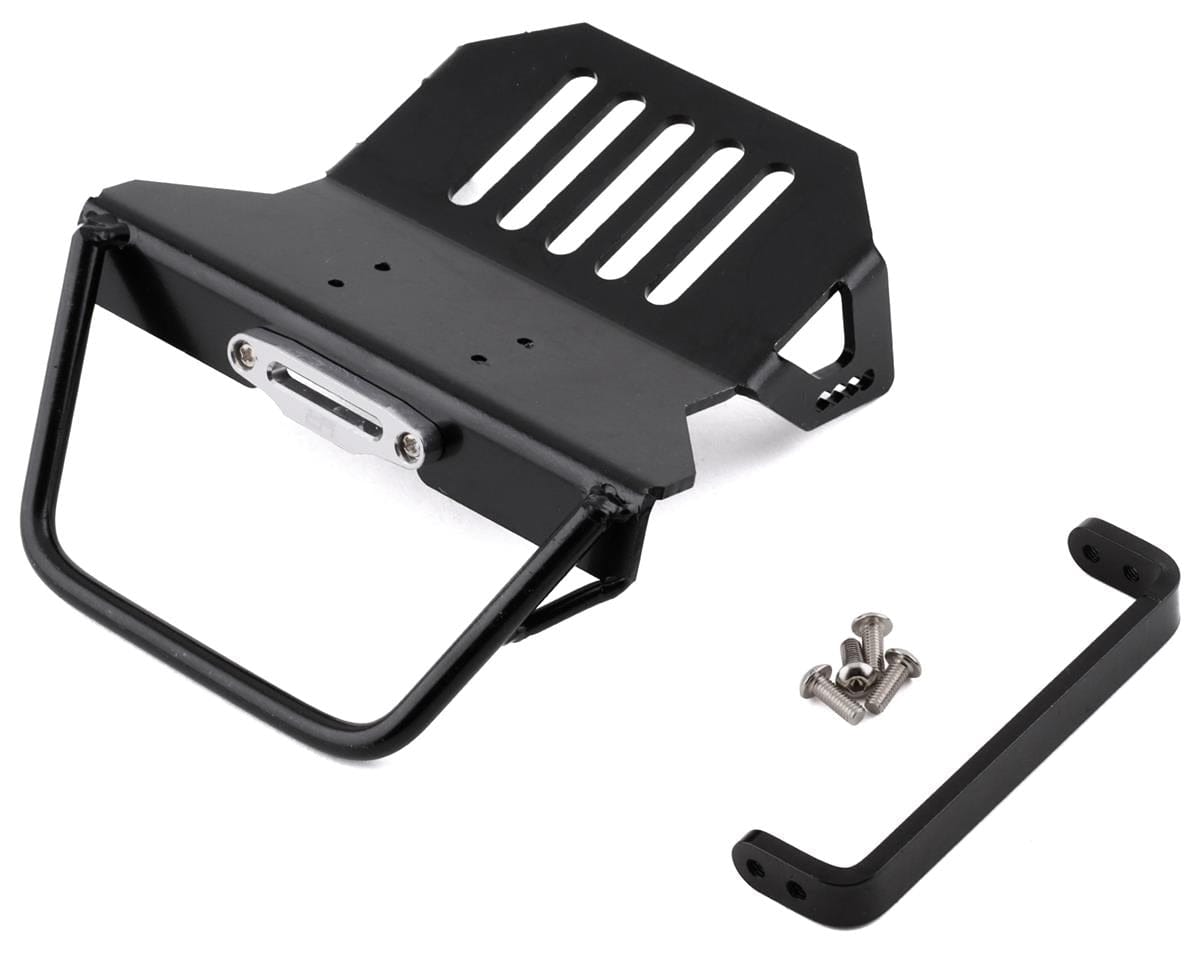 Yeah Racing Traxxas TRX-4/TRX-6 Metal Front Bumper (Black) - Hobbytech Toys
