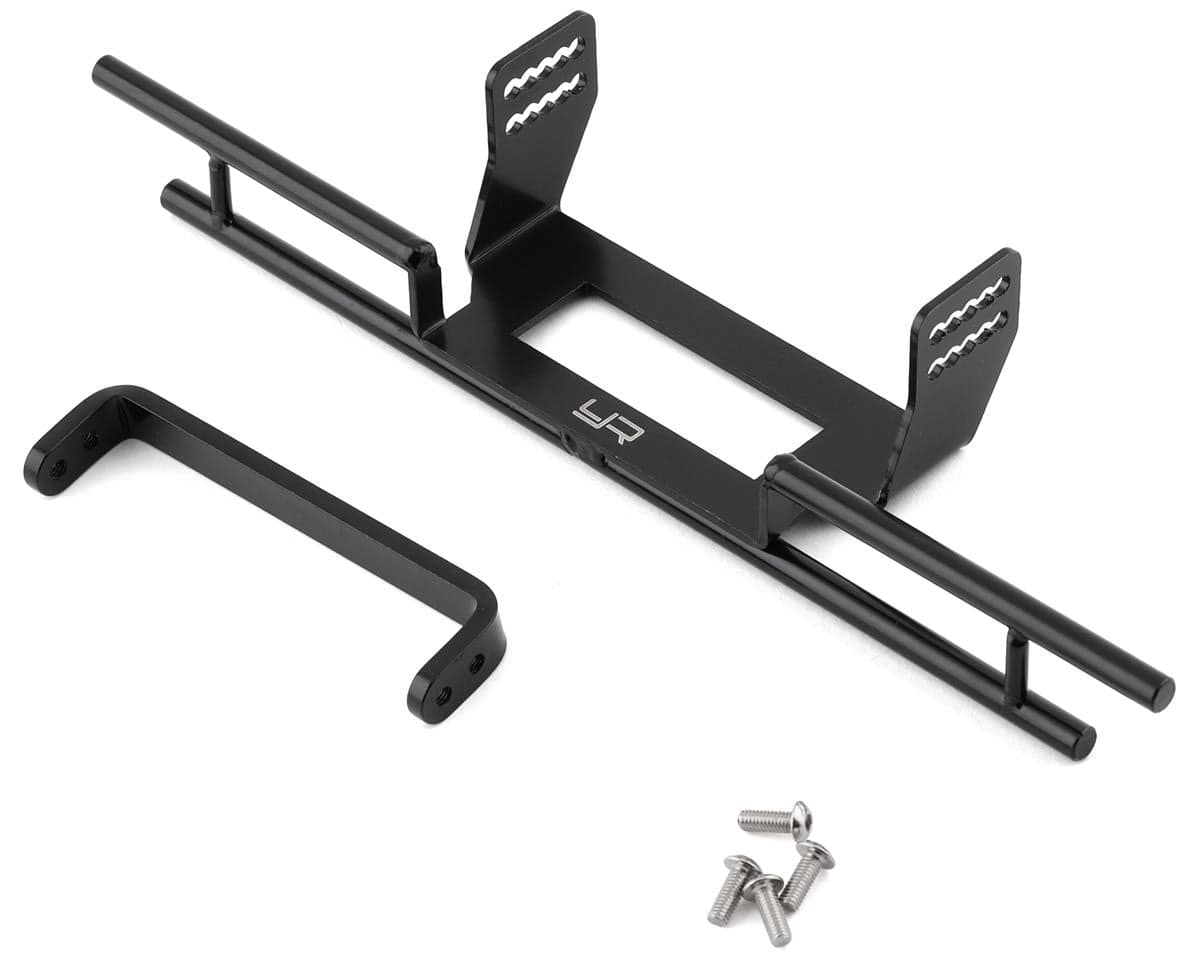 Yeah Racing Traxxas TRX-4/TRX-6 Metal Rear Bumper (Black) - Hobbytech Toys