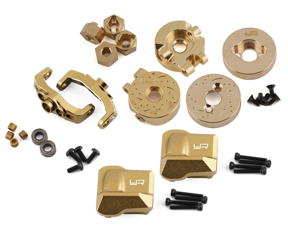 Yeah Racing Traxxas TRX-4M Brass Upgrade Set - Hobbytech Toys