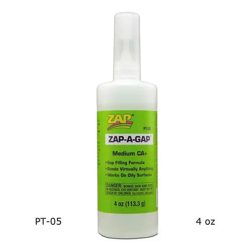 Zap Pt05 Zap-A-Gap 4oz Green Zap Glue SUPPLIES