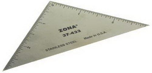 Zona Triangle - 3in 7.6cm Zona TOOLS