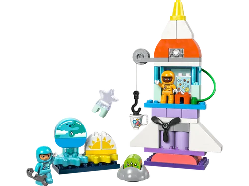 LEGO 10422 Duplo 3in1 Space Shuttle Adventure - Hobbytech Toys
