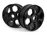 HPI 160279 Hexcode Wheel Black (2pcs) - Hobbytech Toys