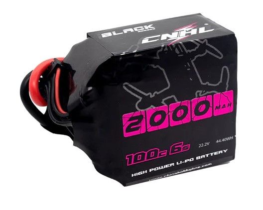CNHL Black Series 2000mah 6S 22.2v 100c Lipo Battery - XT60**