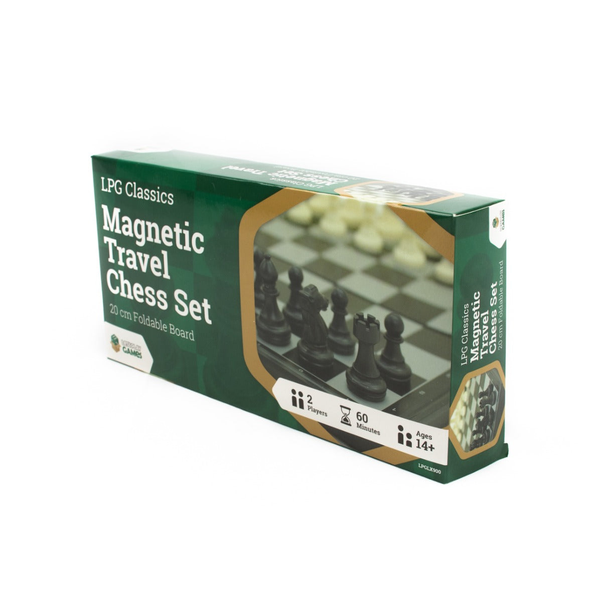 LPG Classics Magnetic Travel Chess Set 20cm Foldable Set