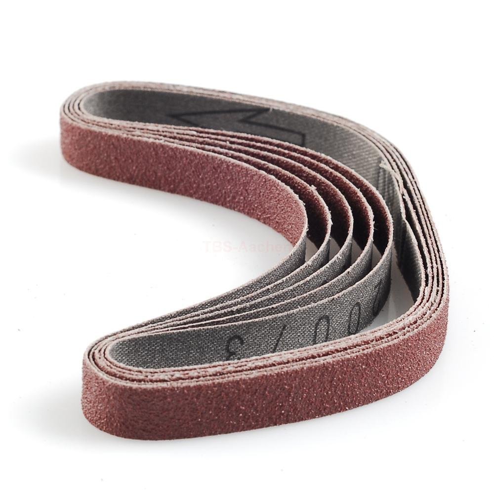 PROXXON 28582 120 Grit Corundum Sanding Belts (5pcs) - Hobbytech Toys