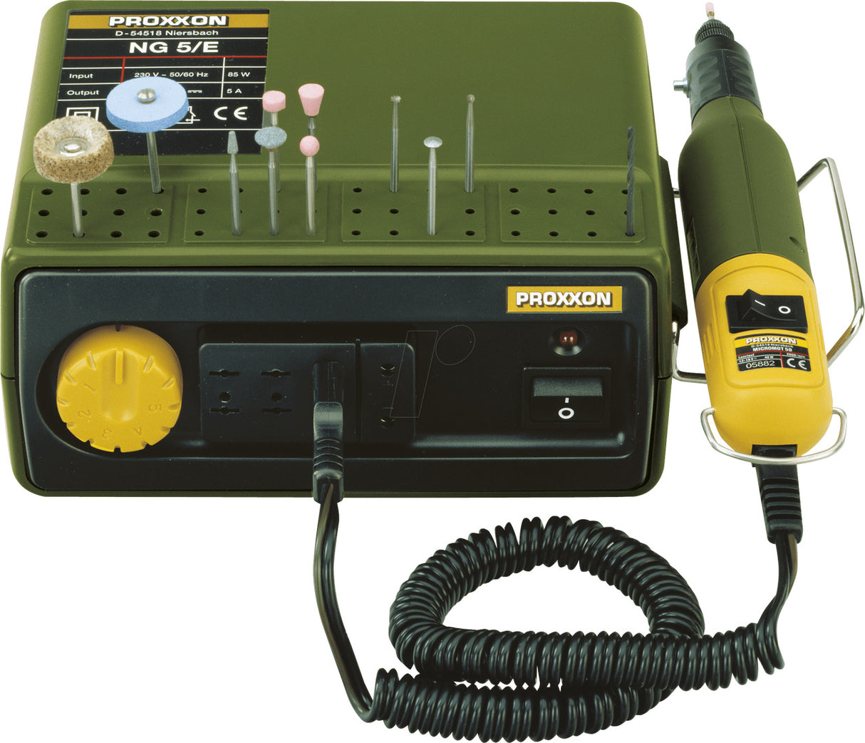 Proxxon 28704 Micromot mains adapter 5A NG 5/E (220-240V) - Hobbytech Toys
