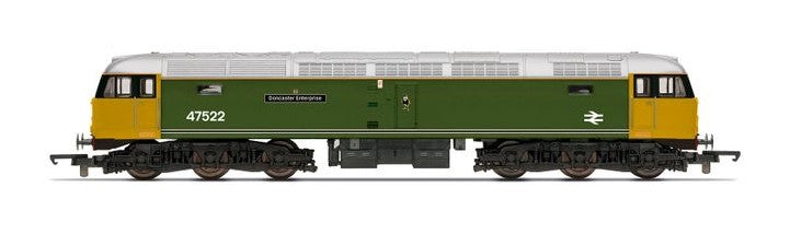 Hornby R30382 OO Scale Railroad Plus BR Class 47 47522 Doncaster Enterprise - Era 8
