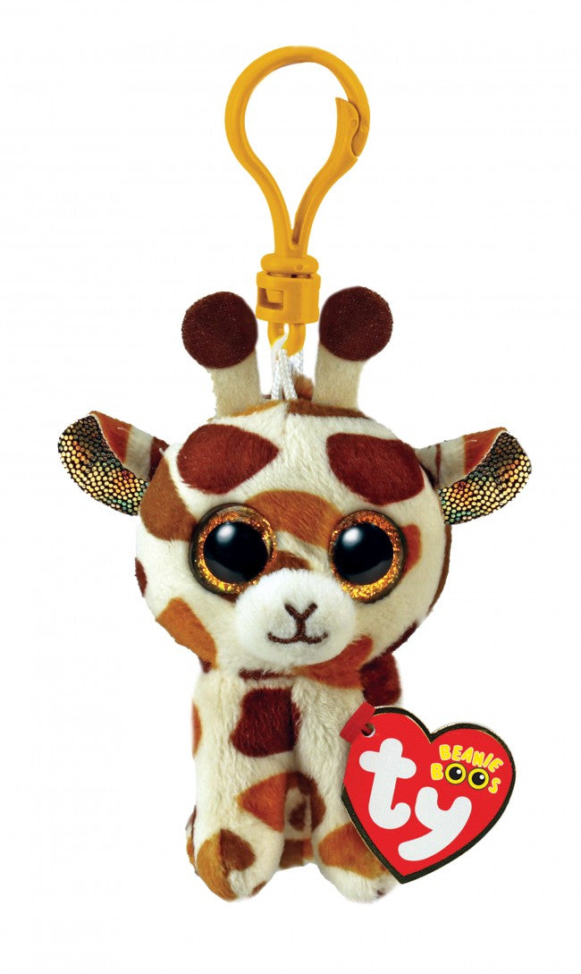 TY Beanie Boos STILTS - Tan Giraffe Clip - Hobbytech Toys