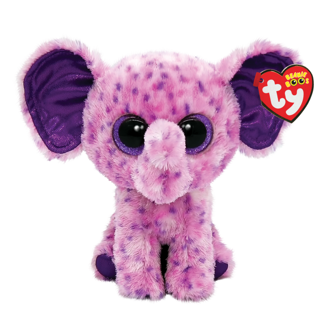 TY Beanie Boos EVA - Purple Elephant Reg - Hobbytech Toys