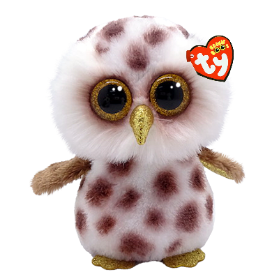 TY Beanie Boos WHOOLIE - Spotted Owl Reg - Hobbytech Toys