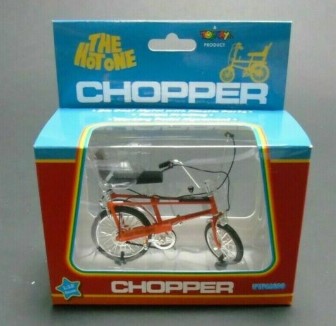 Toyway 1/12 Chopper Mk I Bicycle - yellow/orange (12=1 BOX assorted)