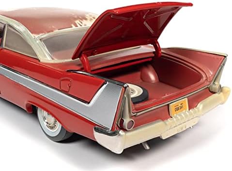 Autoworld 1/18 Christine 1958 Plymouth Fury Un Restored Movie Car Diecast Model