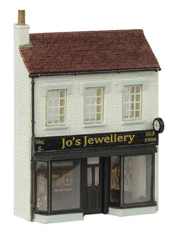Graham Farish 42-282 N Scenecraft Low Relief Jo's Jewellery - Hobbytech Toys