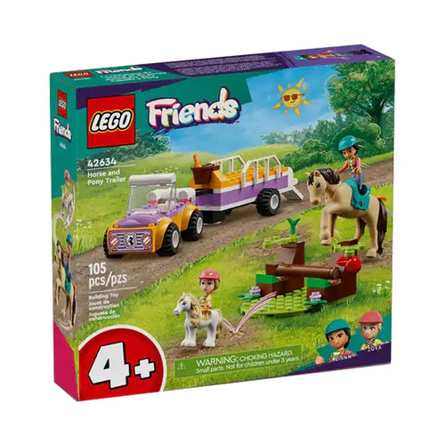 LEGO 42634 Friends Horse and Pony Trailer - Hobbytech Toys