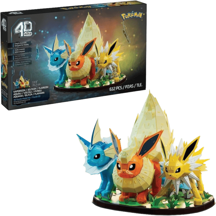 4D Build Pokemon - Evolution 3 Pk
