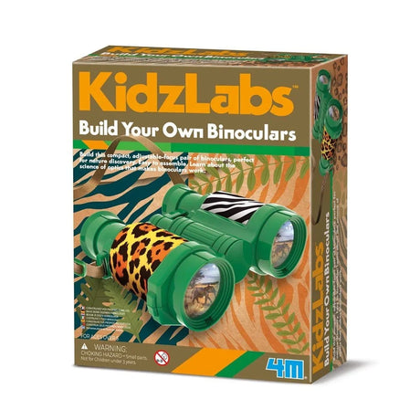 4M - KidzLabs - Build Your Own Binoculars - Hobbytech Toys