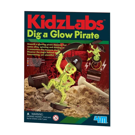 4M Kidzlabs Magnet Pirate Skeleton - Hobbytech Toys