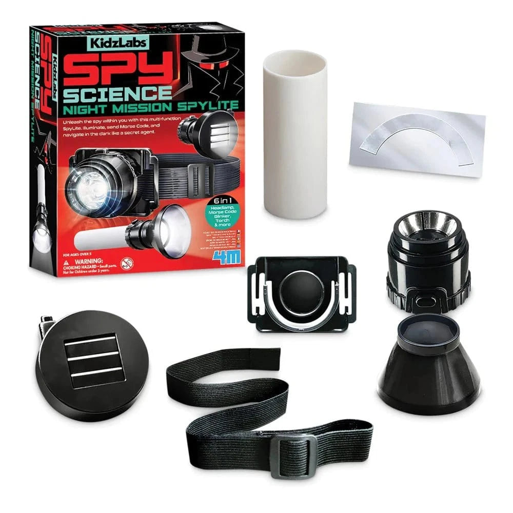 4M - KidzLabs - Spy Science Night Mission Spylite - Hobbytech Toys