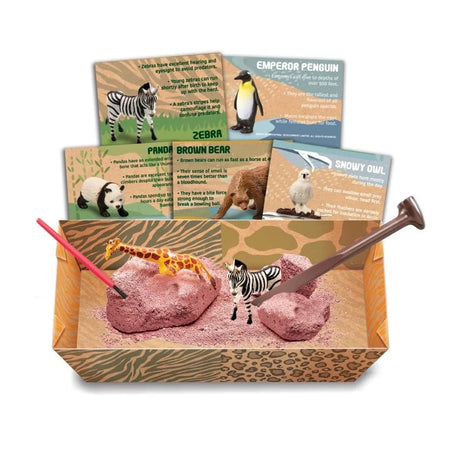 4M - KidzLabs - Wildlife Animals Digging Kit - Hobbytech Toys