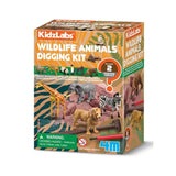 4M - KidzLabs - Wildlife Animals Digging Kit - Hobbytech Toys