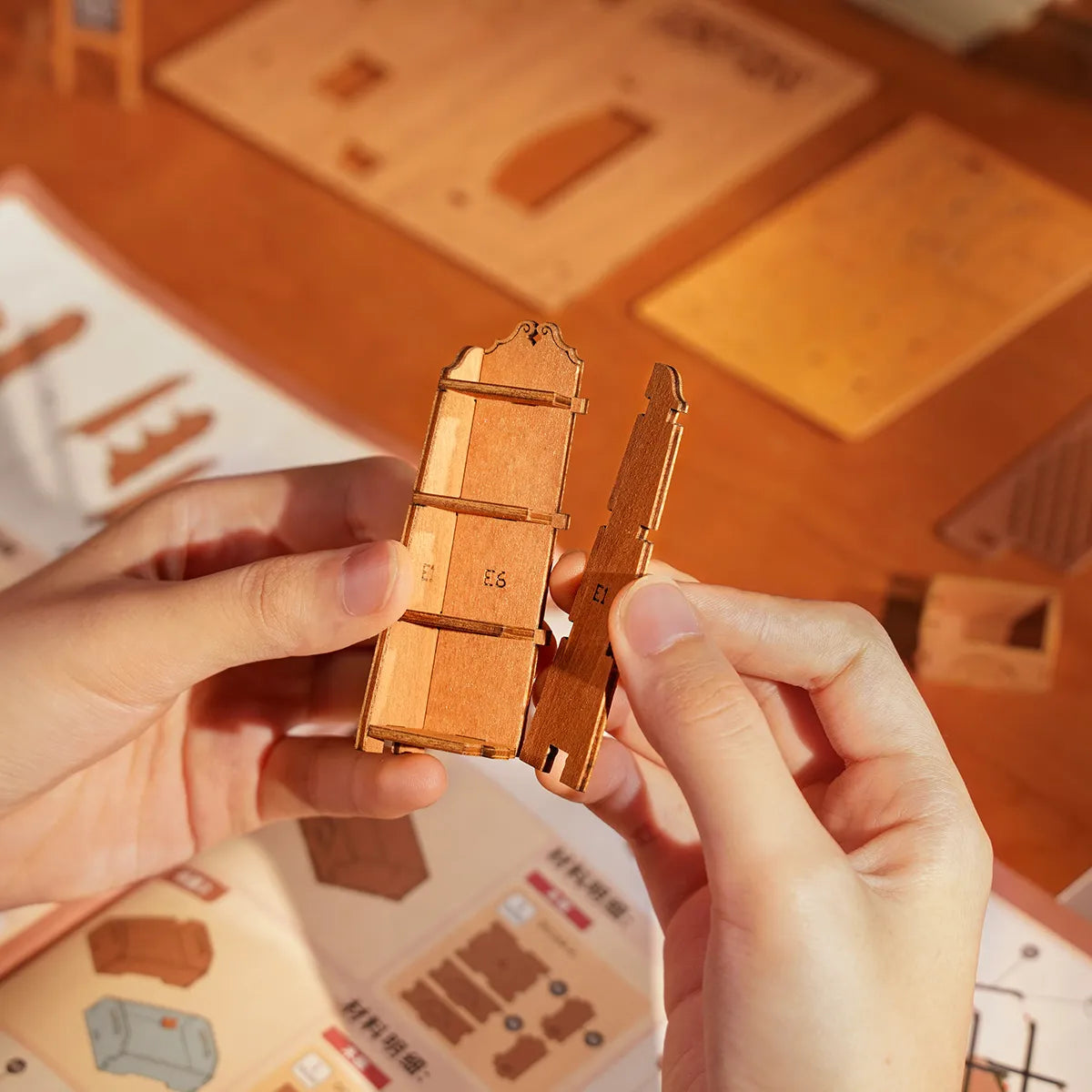 Rolife Corner Bookstore DIY Miniature House Kit DG164