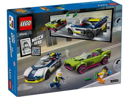 LEGO 60415 City Police Car and Muscle Car Chase - Hobbytech Toys