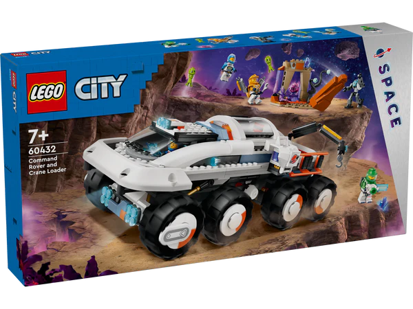 LEGO 60432 City Command Rover and Crane Loader - Hobbytech Toys