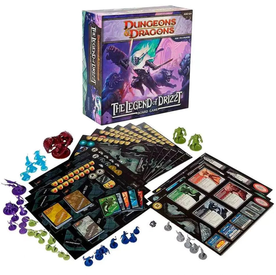 Dungeons & Dragons The Legend of Drizzt Board Game - Hobbytech Toys