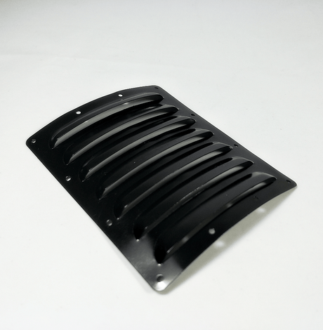 6Star Cooling Fins For Cowling 120x100x0.5mm Black (1) - Hobbytech Toys