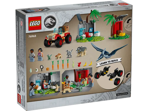 LEGO 76963 Jurassic World Baby Dinosaur Rescue Center - Hobbytech Toys